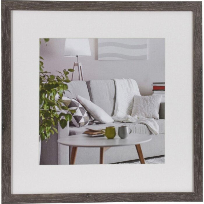 Henzo Marco Moderno 70x70 cm gris oscuro