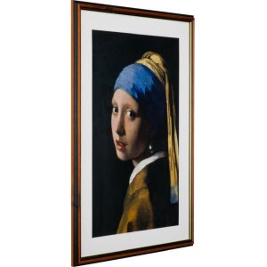 Henzo marco de madera Verona 40x60 cm marrón oscuro con passe-partout 30x45 cm