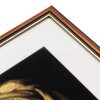 Henzo marco de madera Verona 40x60 cm marrón oscuro con passe-partout 30x45 cm