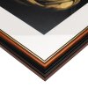 Henzo marco de madera Verona 40x60 cm marrón oscuro con passe-partout 30x45 cm
