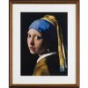 Henzo Marco de madera Verona 50x60 cm marrón oscuro con Passepartout 40x50 cm
