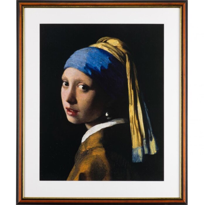 Henzo Marco de madera Verona 50x70 cm marrón oscuro con Passepartout 40x60 cm