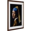 Henzo Marco de madera Verona 50x70 cm marrón oscuro con Passepartout 40x60 cm