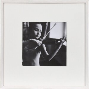 Marco de madera Viola 40x40 cm blanco