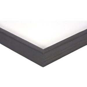 Marco de madera Viola 50x50 cm gris oscuro