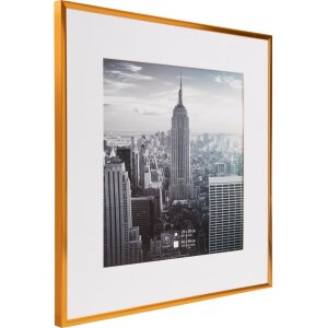 Henzo marco de aluminio Manhattan bronce 40x40 cm con passepartout 30x30 cm
