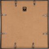 Marco de aluminio Henzo Manhattan negro 40x40 cm con Passepartout 30x30 cm