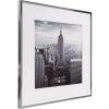 Marco de aluminio Henzo gris Manhattan 40x40 cm con Passepartout 30x30 cm