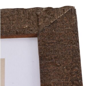 Marco de madera Henzo Driftwood 60x90 cm marrón oscuro