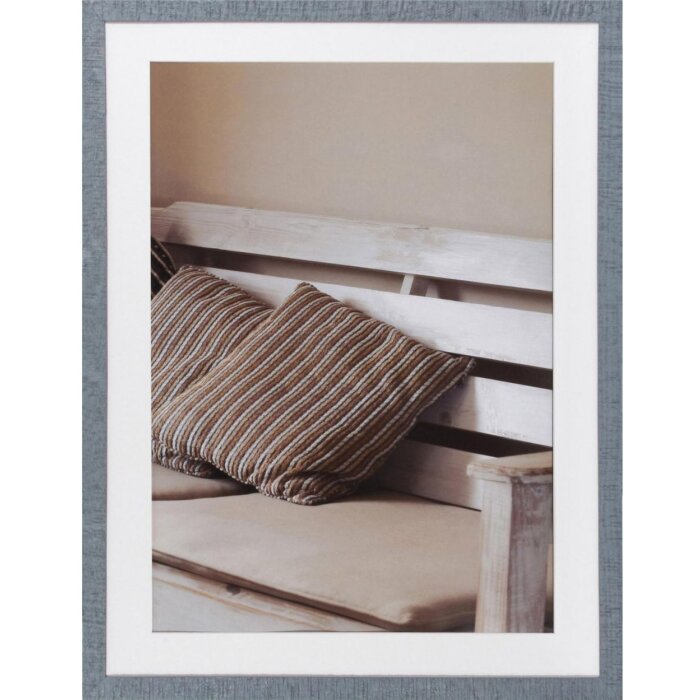 Henzo Marco de madera Driftwood 70x100 cm azul
