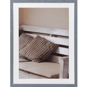 Henzo Marco de madera Driftwood 70x100 cm azul