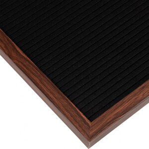 Henzo Tablero de madera para cartas 30x45 cm marrón oscuro