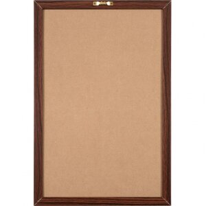 Henzo Tablero de madera para cartas 30x45 cm marrón oscuro