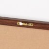 Henzo Tablero de madera para cartas 30x45 cm marrón oscuro