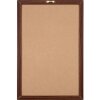 Henzo Tablero de madera para cartas 30x45 cm marrón oscuro