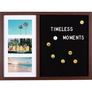 Henzo Letterboard 37,5x52,5 cm Marrón oscuro...