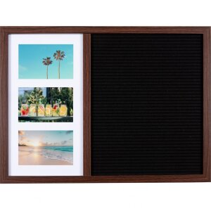 Henzo Letterboard 37,5x52,5 cm Marrón oscuro...