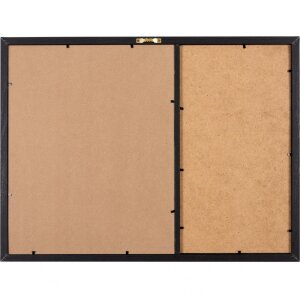 Henzo letterboard 37,5 x 52,5 cm negro con portafotos