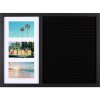 Henzo letterboard 37,5 x 52,5 cm negro con portafotos