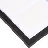 Henzo letterboard 37,5 x 52,5 cm negro con portafotos