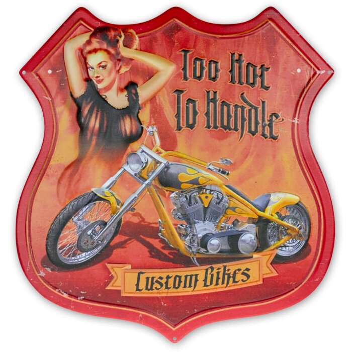 ZEP Cartel de hojalata Virago 40x42 cm