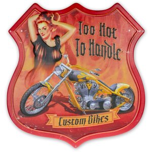 ZEP Cartel de hojalata Virago 40x42 cm