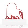 ZEP Soporte para cuadros Tizzy blanco y rojo 10x15 cm