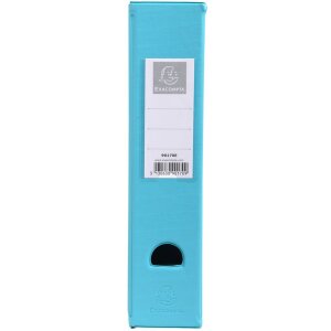 Exacompta Carpeta lomo PVC 70mm portaetiquetas y agujero de agarre