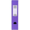 Exacompta Carpeta lomo PVC 70mm portaetiquetas y agujero de agarre