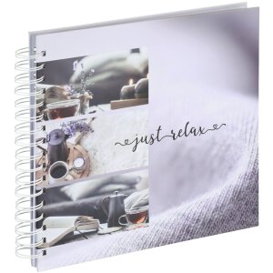 Álbum espiral Hama Relax Just 28x24 cm 50...