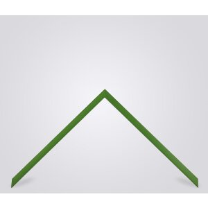 Marco de fotos de madera Valencia con vidrio antirreflejos verde 42x59,4 cm