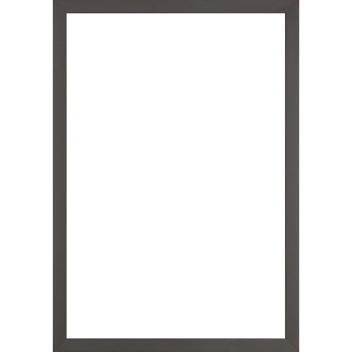 Marco de fotos de madera Valencia con vidrio antirreflejo anthrazit 42x59,4 cm