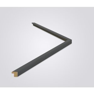 Marco de fotos de madera Valencia con vidrio antirreflejo anthrazit 42x59,4 cm