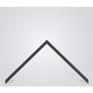 Marco de fotos de madera Valencia con vidrio antireflejo anthrazit 50x65 cm