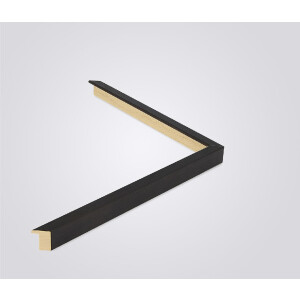 Marco de fotos de madera Walther Alicante marrón oscuro con vidrio antirreflejo 18x32 cm