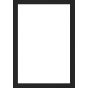 Marco de fotos de madera Walther Barcelona 20x28 cm negro con vidrio antirreflejos