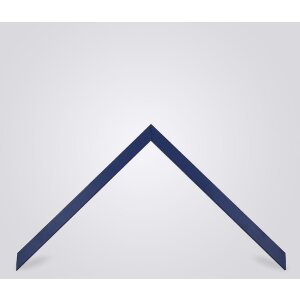 Marco de fotos de madera Walther Barcelona 10,5x14,8 cm azul con vidrio antirreflejo