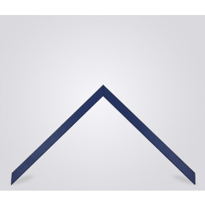 Marco de fotos de madera Walther Barcelona 50x75 cm azul con vidrio antirreflejos