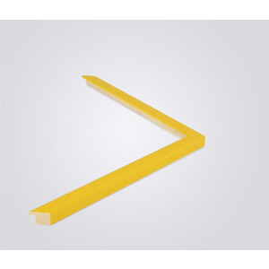 Marco de fotos de madera Walther Barcelona 21x28 cm amarillo con vidrio antireflejo