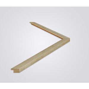 Marco de fotos de madera Walther Oviedo 45x60 cm champagner vidrio antireflex