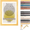 Marco de madera Walther Madrid 35x50 cm roble crema estructura cristal antirreflejos
