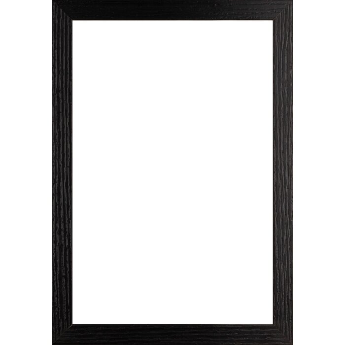 Marco de fotos Walther Madrid 20x28 cm negro textura roble cristal antirreflex