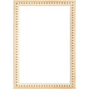 Marco de fotos de madera estilo barroco Walther Elche blanco 40x40 cm vidrio antirreflexo