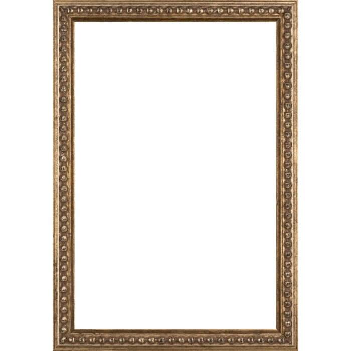 Marco de fotos de madera barroco Walther ébano plateado 13x18 cm con vidrio antirreflex