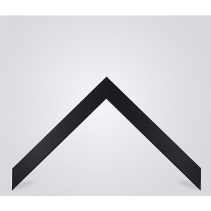 Marco de fotos de madera Jerez negro 62x93 cm con vidrio antireflejo