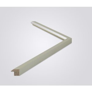 Marco de fotos de madera Walther Gijon gris 50x75 cm con vidrio antireflejo