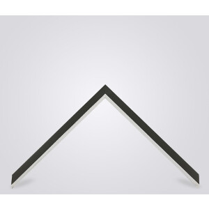 Marco de fotos de madera Walther Gijon anthrazit 61x91,5 cm con vidrio antireflejo