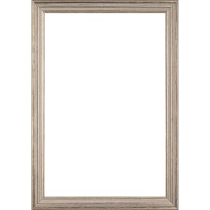 Marco de fotos de madera Palma gris 28x35 cm con vidrio...