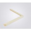Marco de fotos de madera Malaga cremewhite 25x70 cm con vidrio antirreflejos