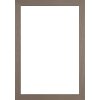 Marco de fotos de madera Malaga anthrazit 21x28 cm con vidrio antireflejo